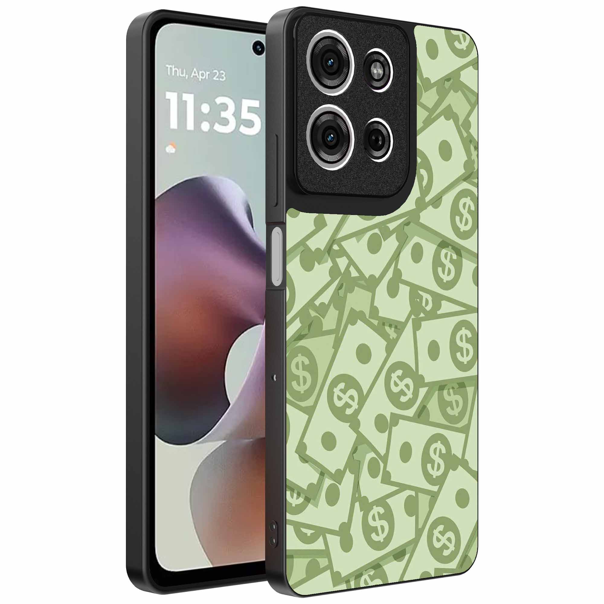 geld opdruk_Motorola Moto G56 telefoonhoesje (1)