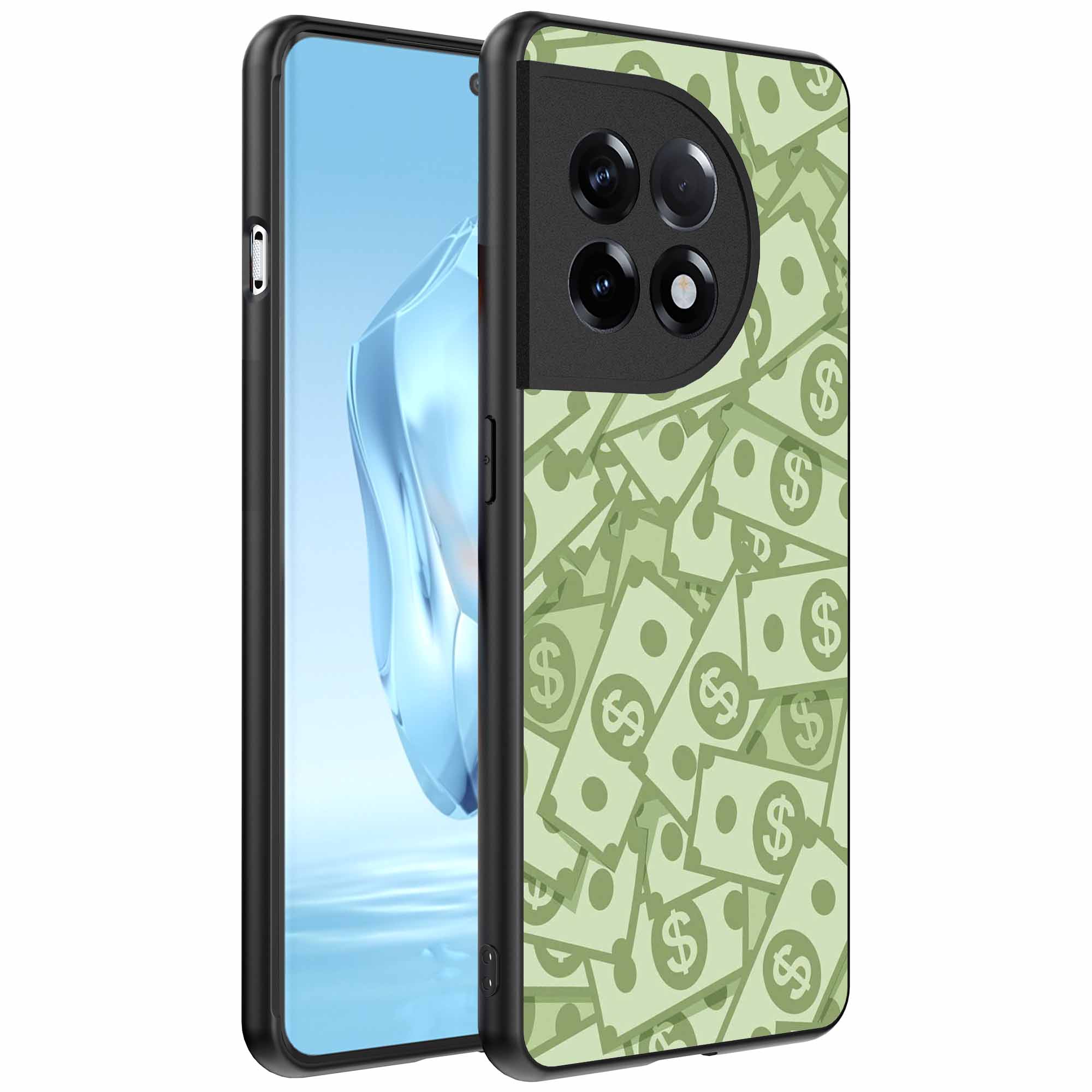 geld opdruk_OnePlus 12 Telefoonhoesje (1)