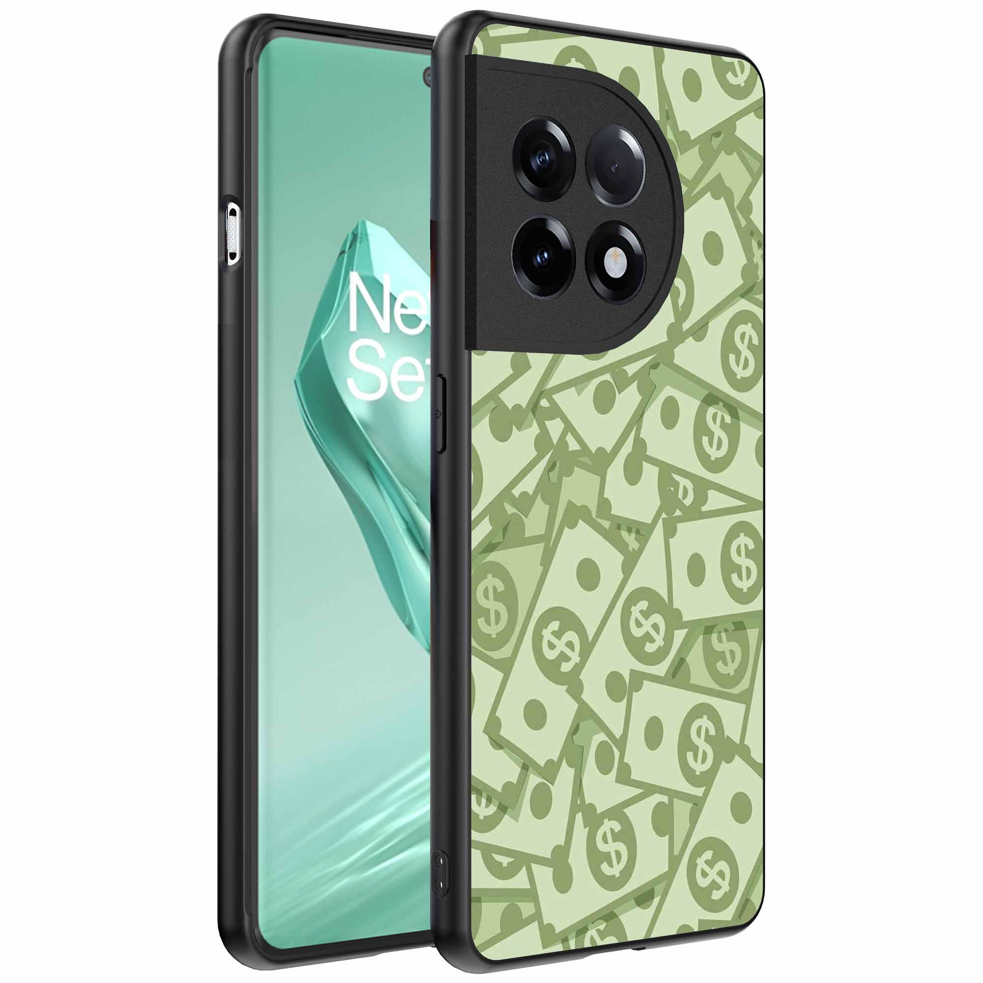 geld opdruk_OnePlus 12R Telefoonhoesje (1)