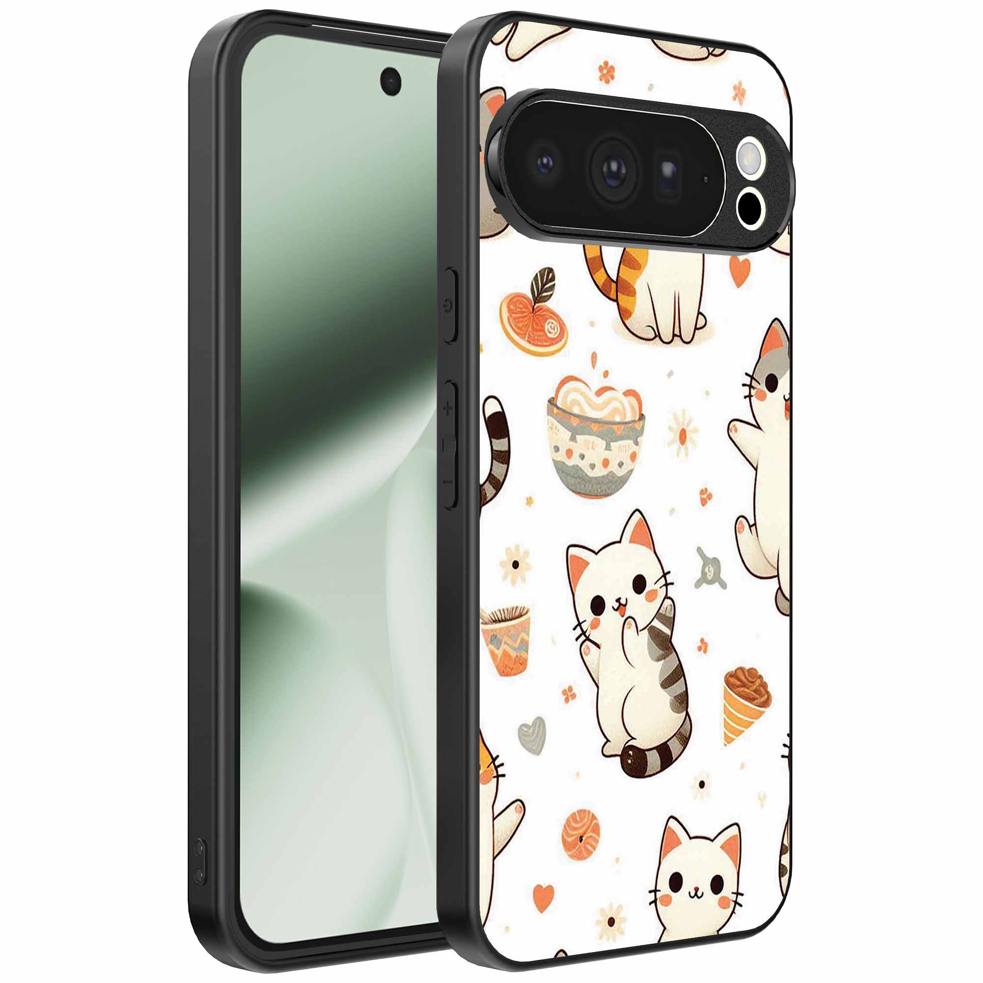 katten opdruk_Google Pixel 10 Pro XL telefoonhoesje (1)