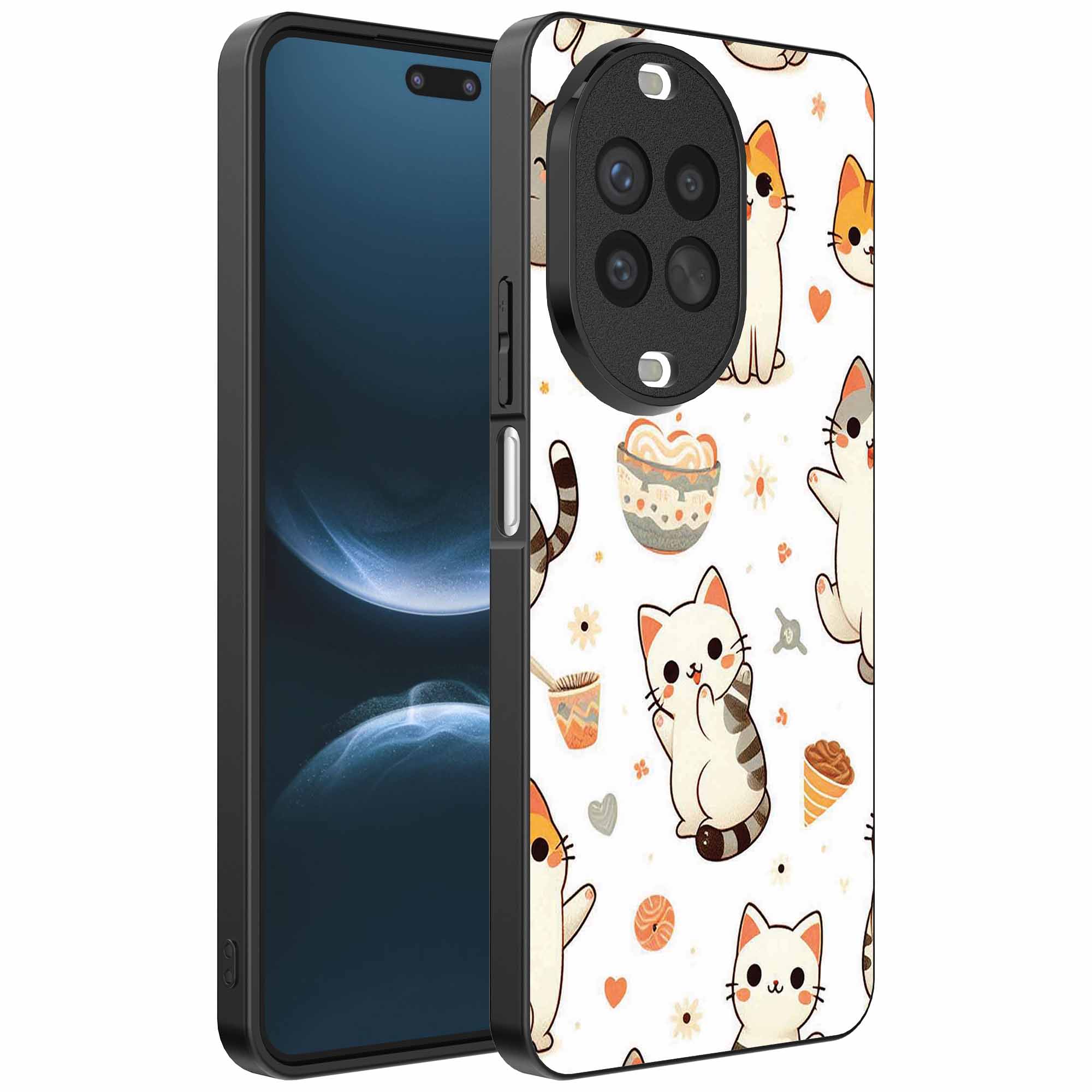 katten opdruk_Huawei Nova 14 Pro telefoonhoesje (1)