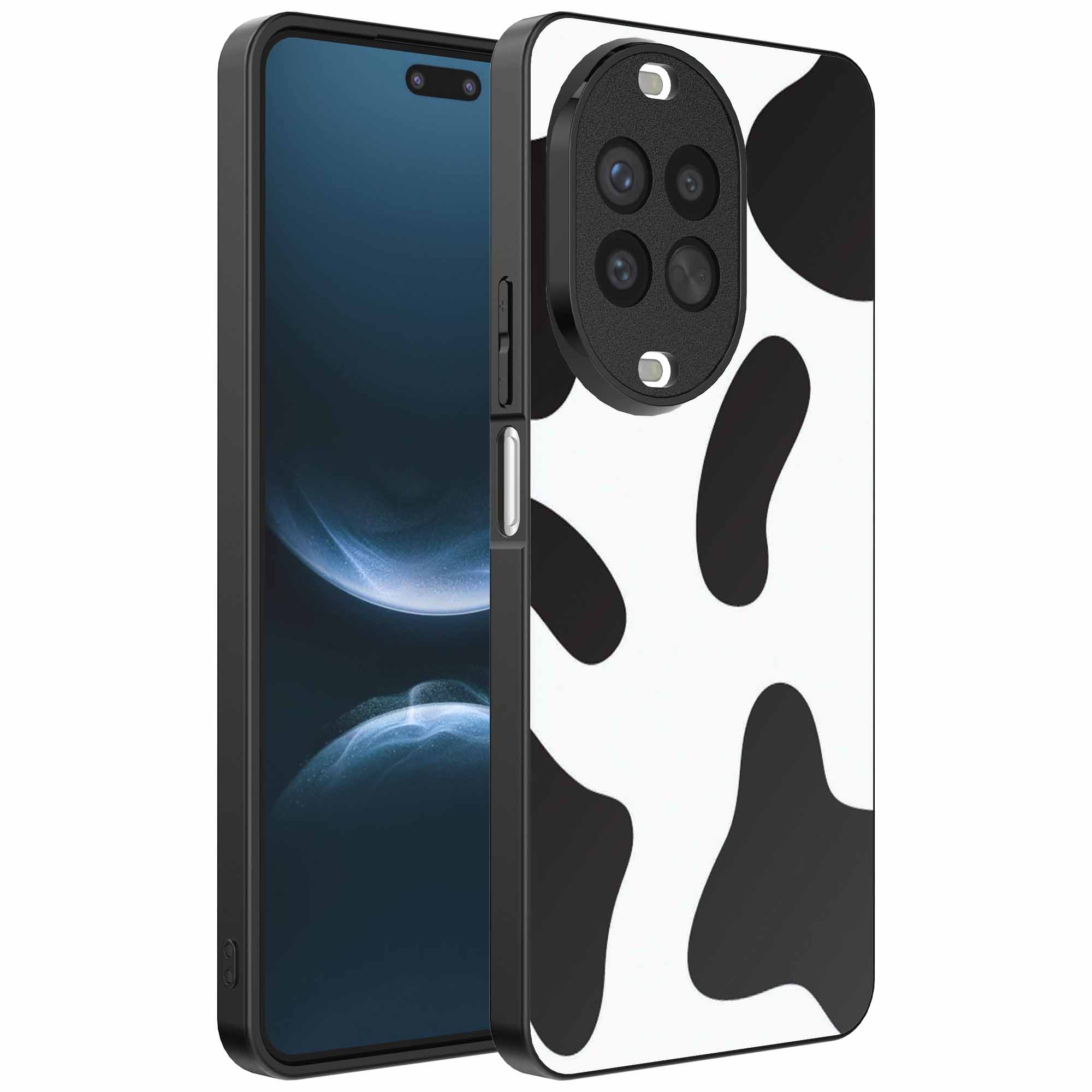 koeienvlekken opdruk_Huawei Nova 14 Pro telefoonhoesje (1)