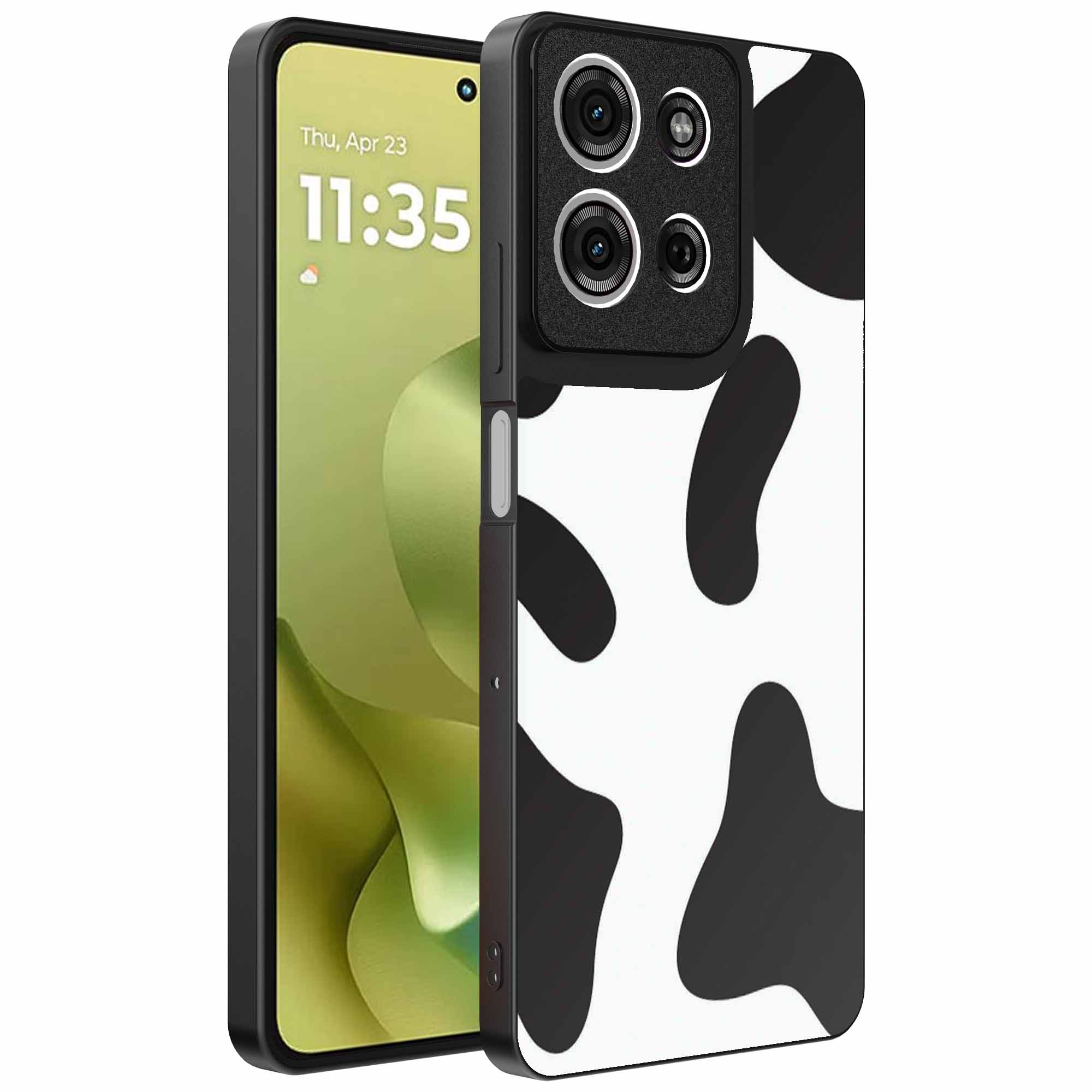 koeienvlekken opdruk_Motorola Moto G86 telefoonhoesje (1)