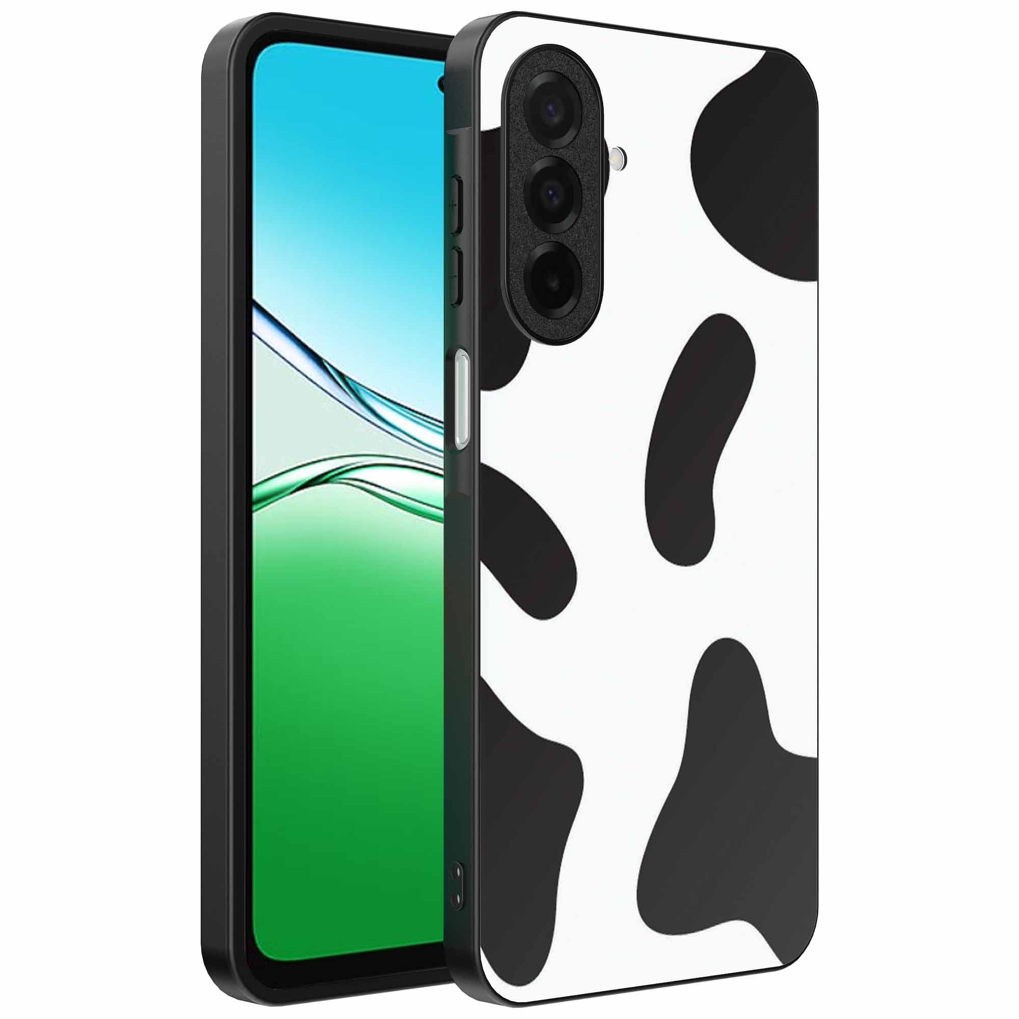 koeienvlekken opdruk_Oppo A5 telefoonhoesje (1)