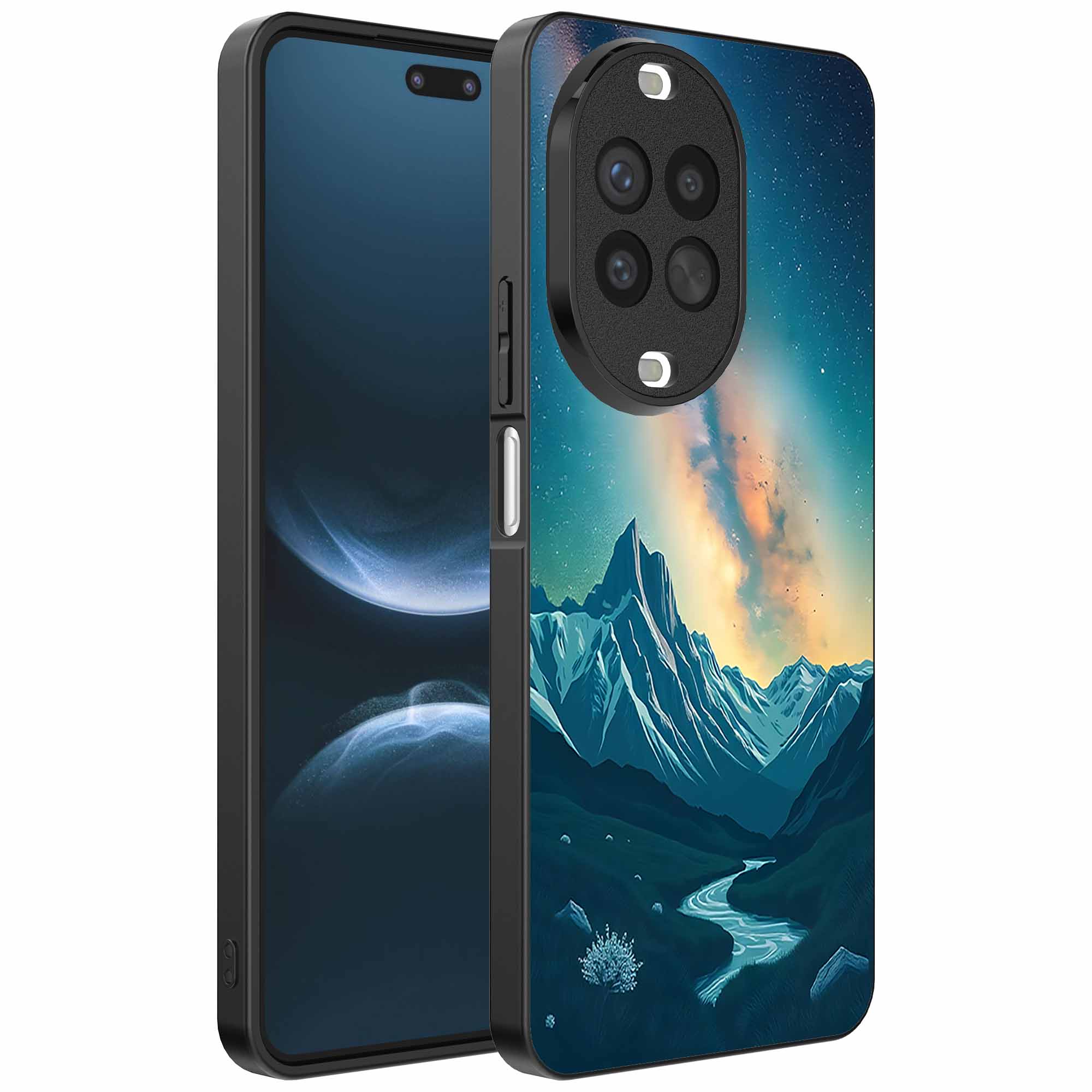 melkweg sterrenhemel opdruk_Huawei Nova 14 Pro telefoonhoesje (1)