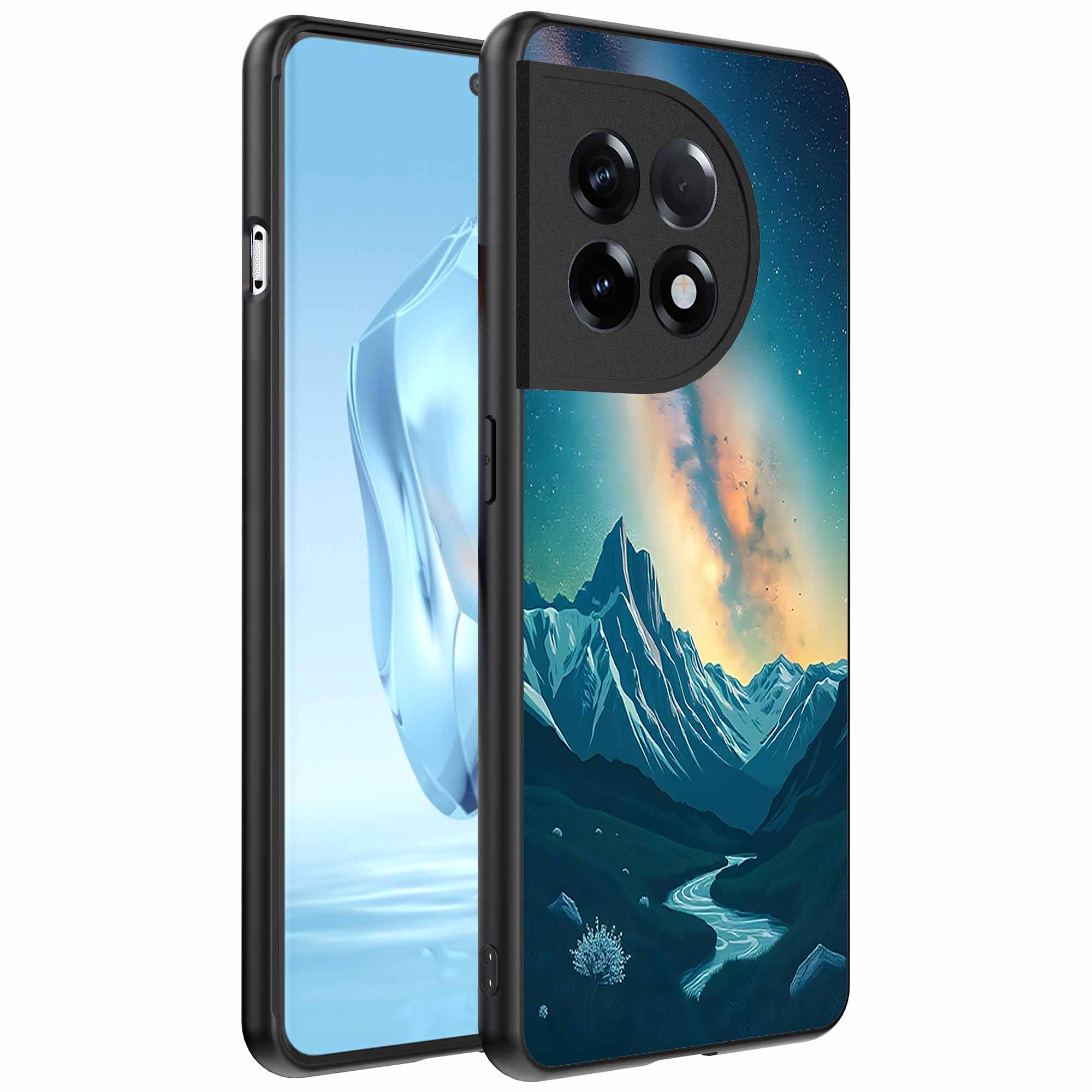 melkweg sterrenhemel opdruk_OnePlus 12 Telefoonhoesje (1)