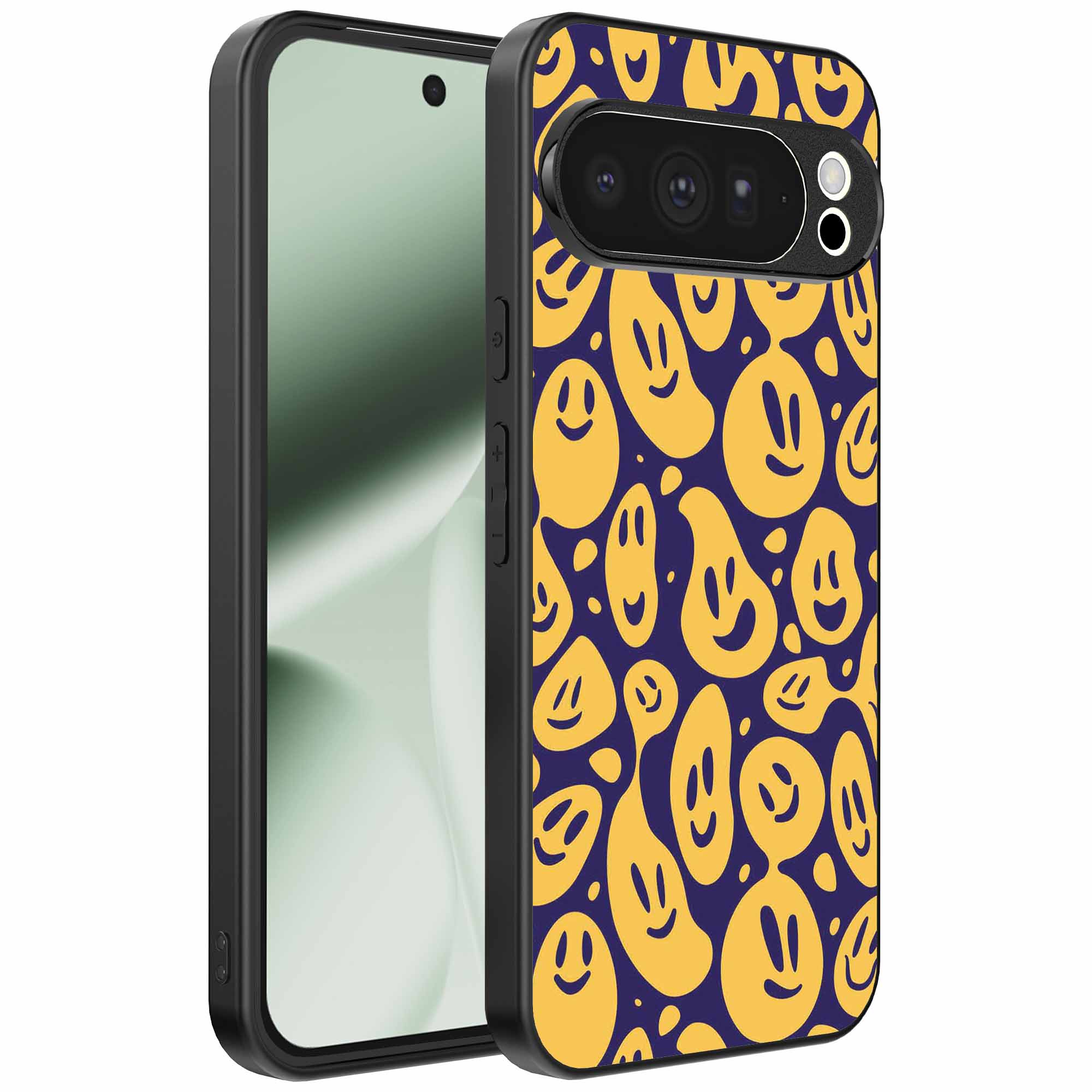 smileys opdruk_Google Pixel 10 Pro XL telefoonhoesje (1)