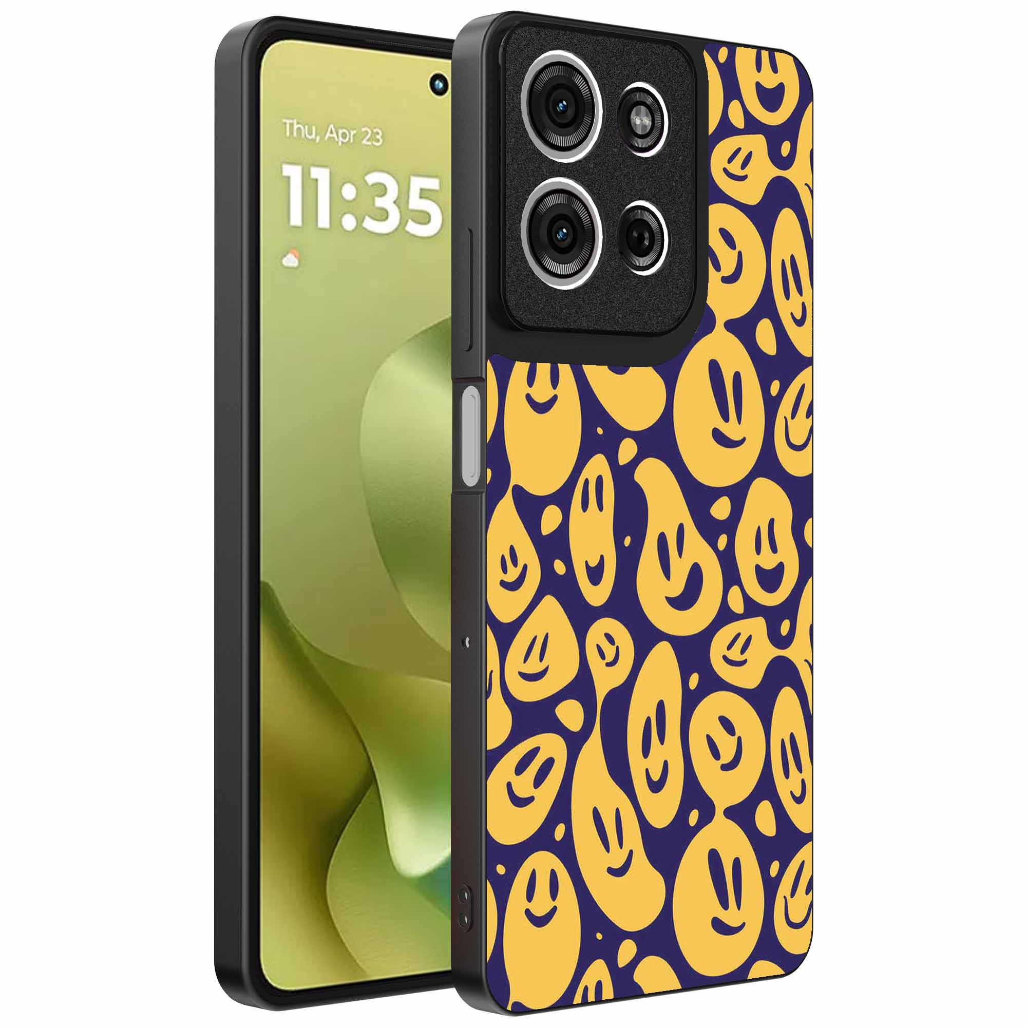 smileys opdruk_Motorola Moto G86 telefoonhoesje (1)