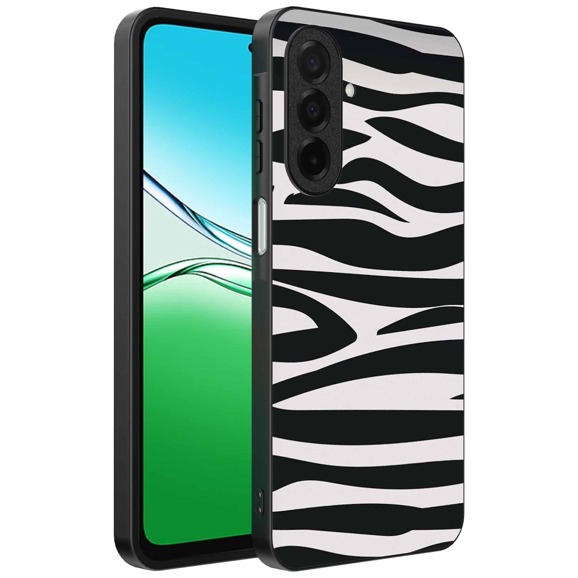 zebra opdruk_Oppo A5 telefoonhoesje (1)