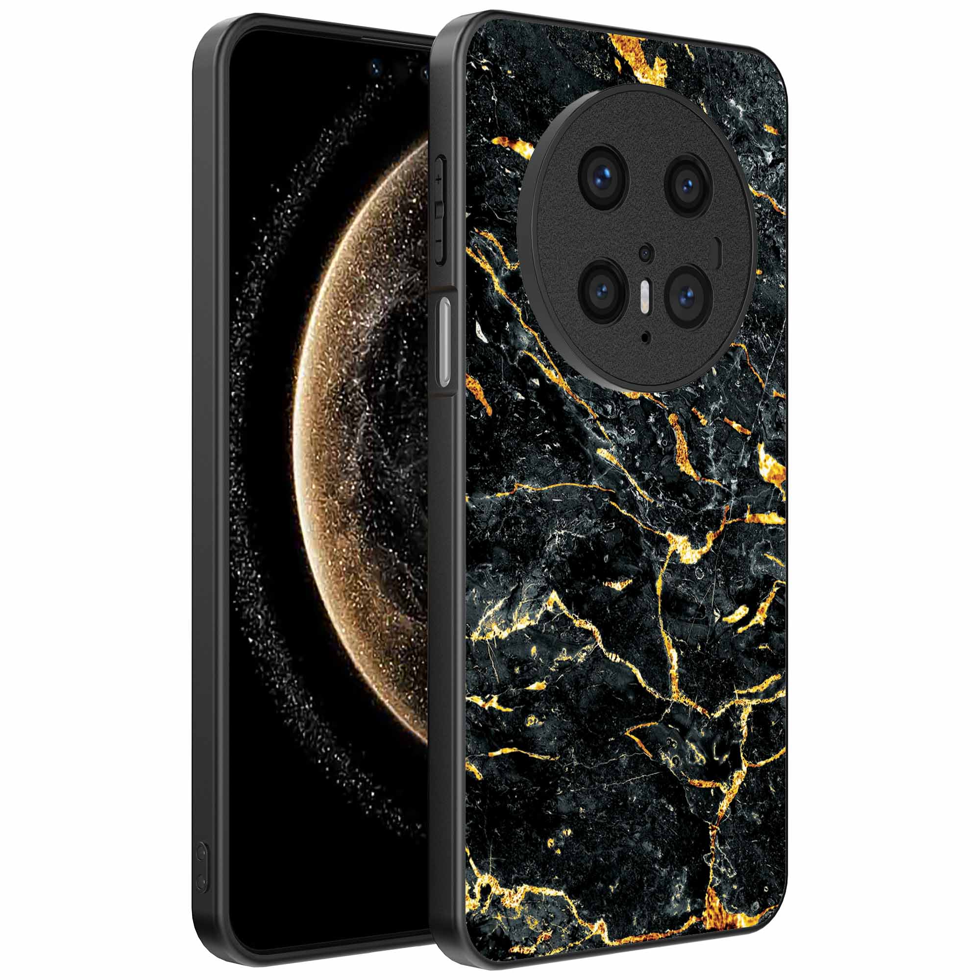 zwart goud marmer opdruk_Huawei Mate 70 telefoonhoesje (1)