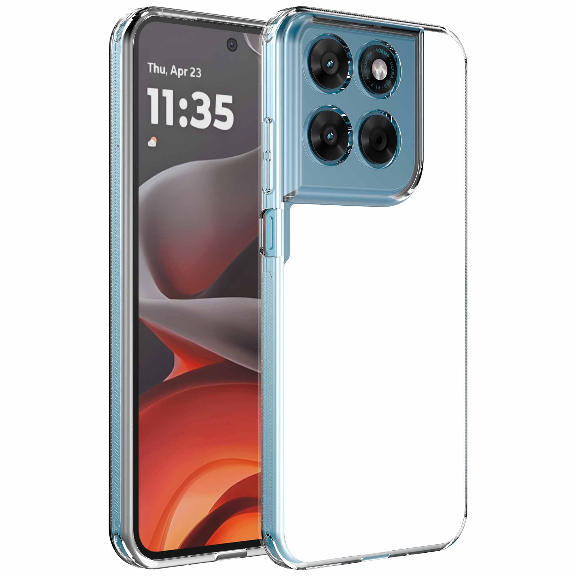 Motorola Moto G15 transparant sublimatie telefoonhoesje (1)