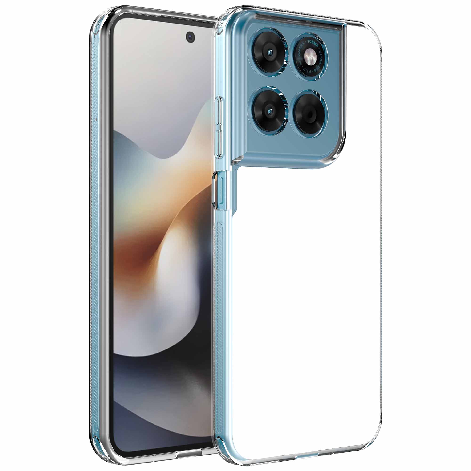 Motorola Moto G56 transparant sublimatie telefoonhoesje (1)