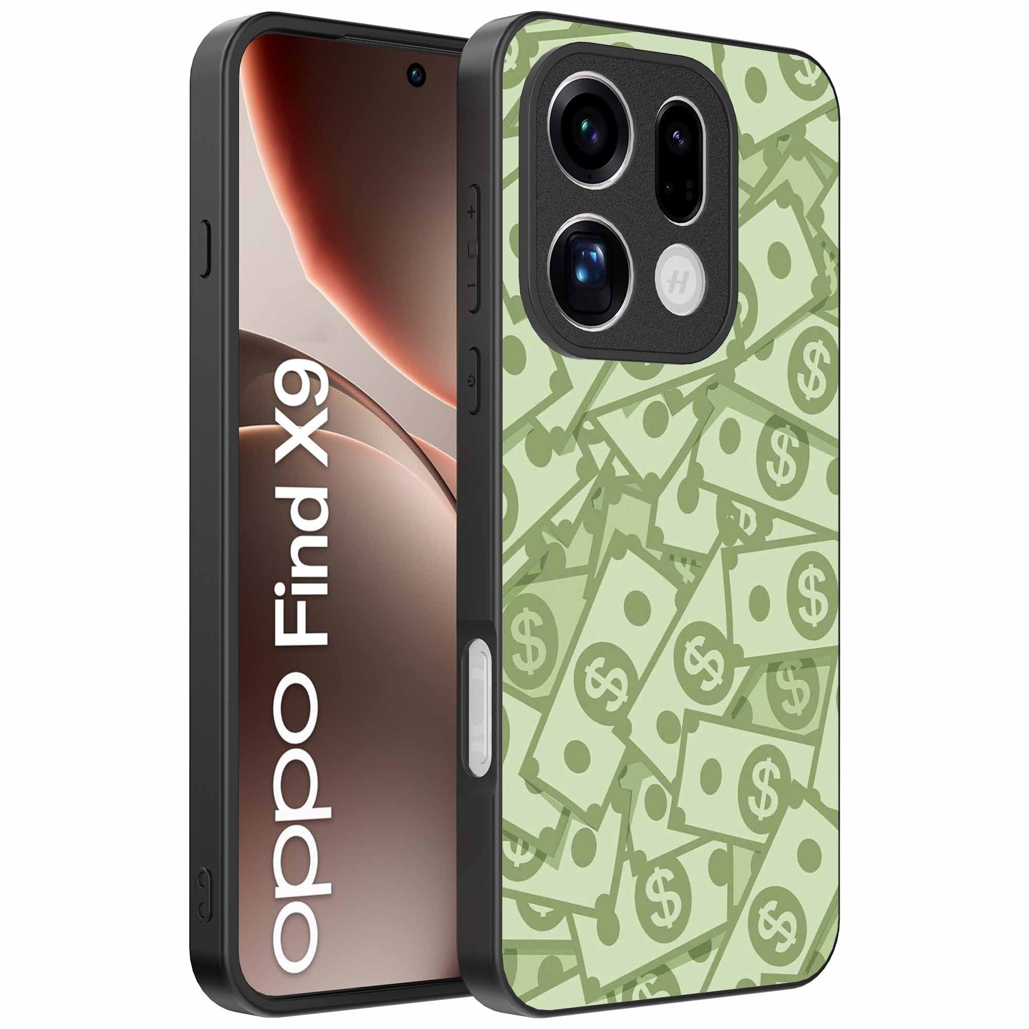 geld opdruk_Oppo Find X9 Telefoonhoesje (1)