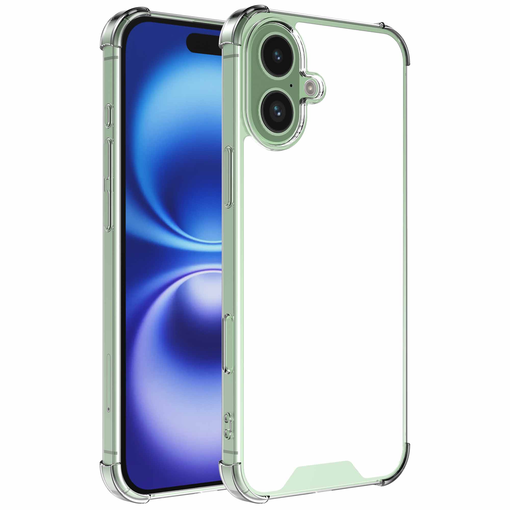 iPhone 16 transparant sublimatie telefoonhoesje (1)