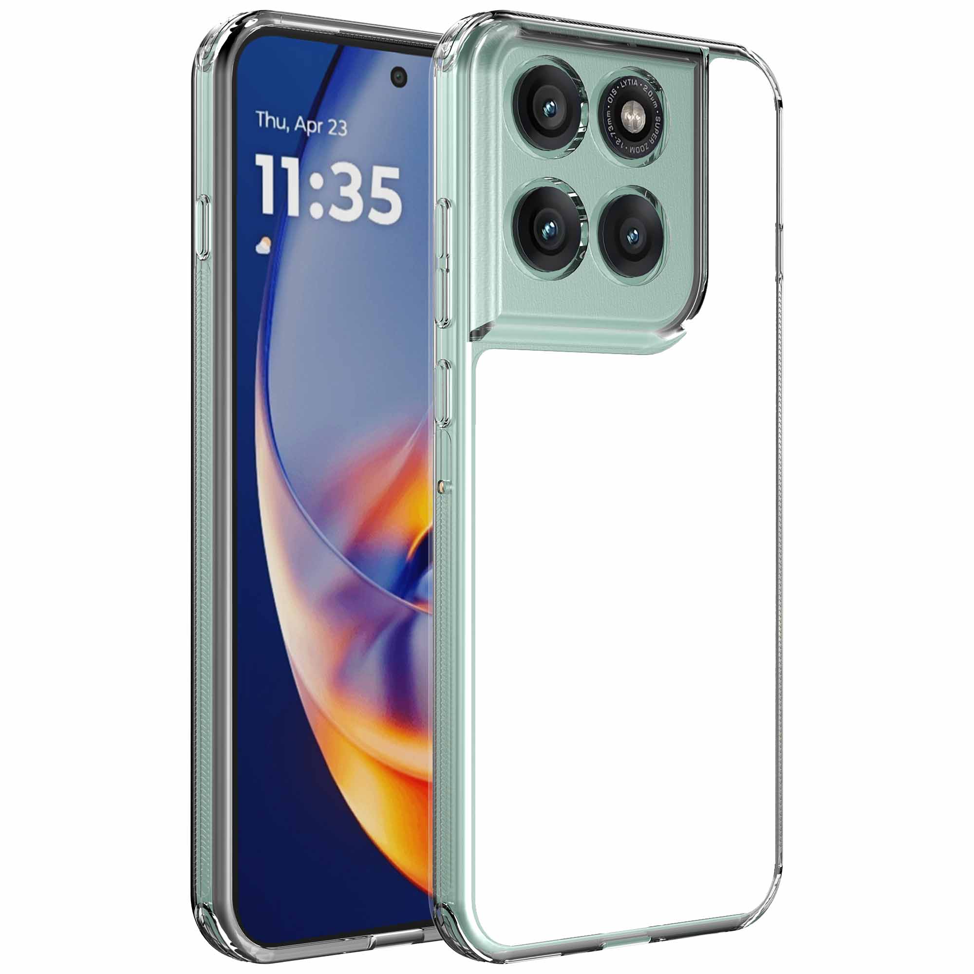 Motorola Edge 50 Neo transparant sublimatie telefoonhoesje (1)
