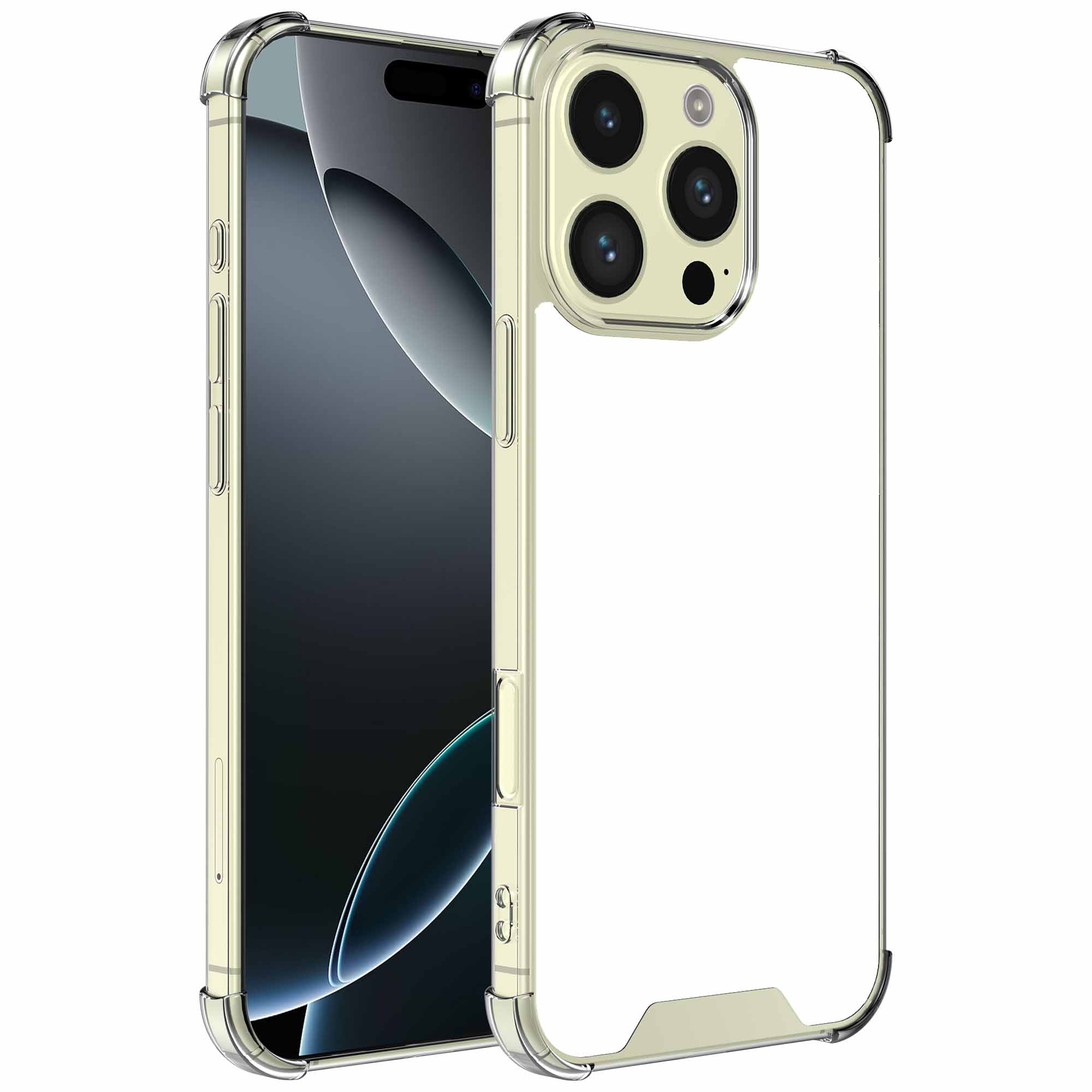 iPhone 16 Pro Max transparant sublimatie telefoonhoesje (1)
