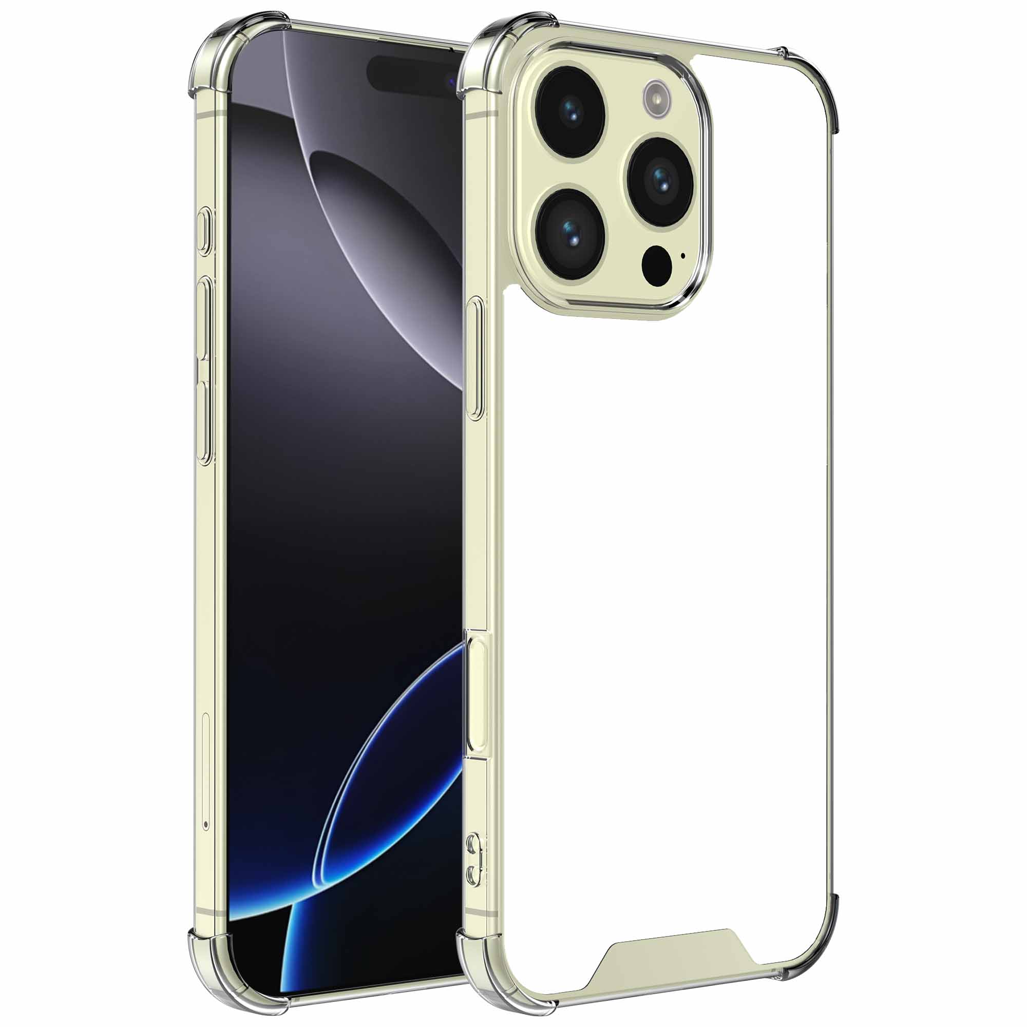 iPhone 16 Pro transparant sublimatie telefoonhoesje (1)